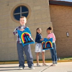 Buy ✨ 12 1/4" x 17" Inspirational Plastic Goody Bags - 50 Pc. 🛒