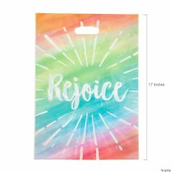 Hot Sale ❤️ 12" x 17" Bulk Large Rejoice Plastic Goody Bags - 50 Pc. 😉 -Oriental Trading Store 12 x 17 bulk large rejoice plastic goody bags 50 pc 13786054 a01