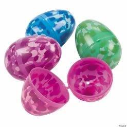 Best deal 😀 2 1/2" Camouflage Plastic Easter Eggs - 72 Pc. 😉