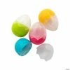 Discount 🌟 2 1/2" Cracked Clear Plastic Easter Eggs - 12 Pc. ✨