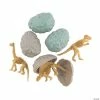 Coupon ⌛ 2 1/2" Dinosaur Fossil Toy-Filled Plastic Easter Eggs - 12 Pc. ⭐