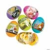 Promo 🔔 2 1/2" Religious Farm Animal Sticker-Filled Plastic Easter Eggs - 24 Pc. 🎉