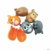 Cheap 😀 2 1/2" Woodland Creatures Plastic Easter Eggs - 12 Pc. 🤩