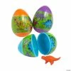 Brand new 😍 2 1/4" Dinosaur Crayon-Filled Plastic Easter Eggs – 24 Pc. 🧨