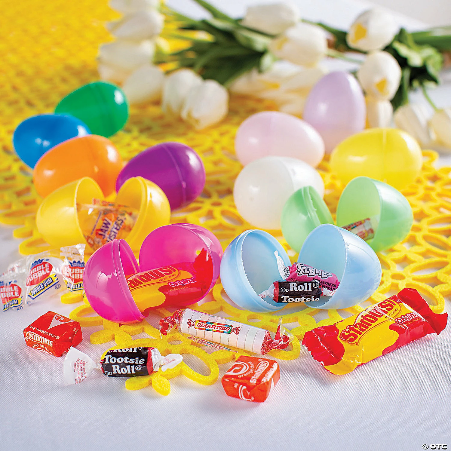 Cheapest 🎁 2 1/4" Pastel Candy-Filled Plastic Easter Eggs - 24 Pc. ✔️ 2 Cheapest 🎁 2 1/4" Pastel Candy-Filled Plastic Easter Eggs - 24 Pc. ✔️ - Image 2