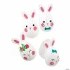 Buy 👏 2 1/4" White Bunny Plastic Easter Eggs - 12 Pc. 🎁