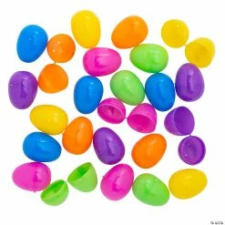 Best Pirce 🔔 2" Bulk Colorful Bright Plastic Easter Eggs - 144 Pc. 🛒