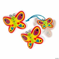 Brand new 🛒 2" New Life in Jesus Craft Kit-Filled Butterfly-Shaped Plastic Easter Eggs - 12 Pc. ⌛