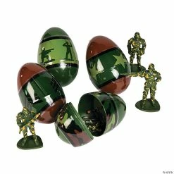 Best deal ⌛ 3" Army Toy-Filled Plastic Easter Eggs - 12 Pc. ❤️