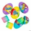 Cheap 😉 3" Rainbow Magic Spring Toy-Filled Plastic Easter Eggs - 12 Pc. ✨
