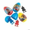 Flash Sale 😀 3" Superhero Toy-Filled Plastic Easter Eggs - 12 Pc. 🧨