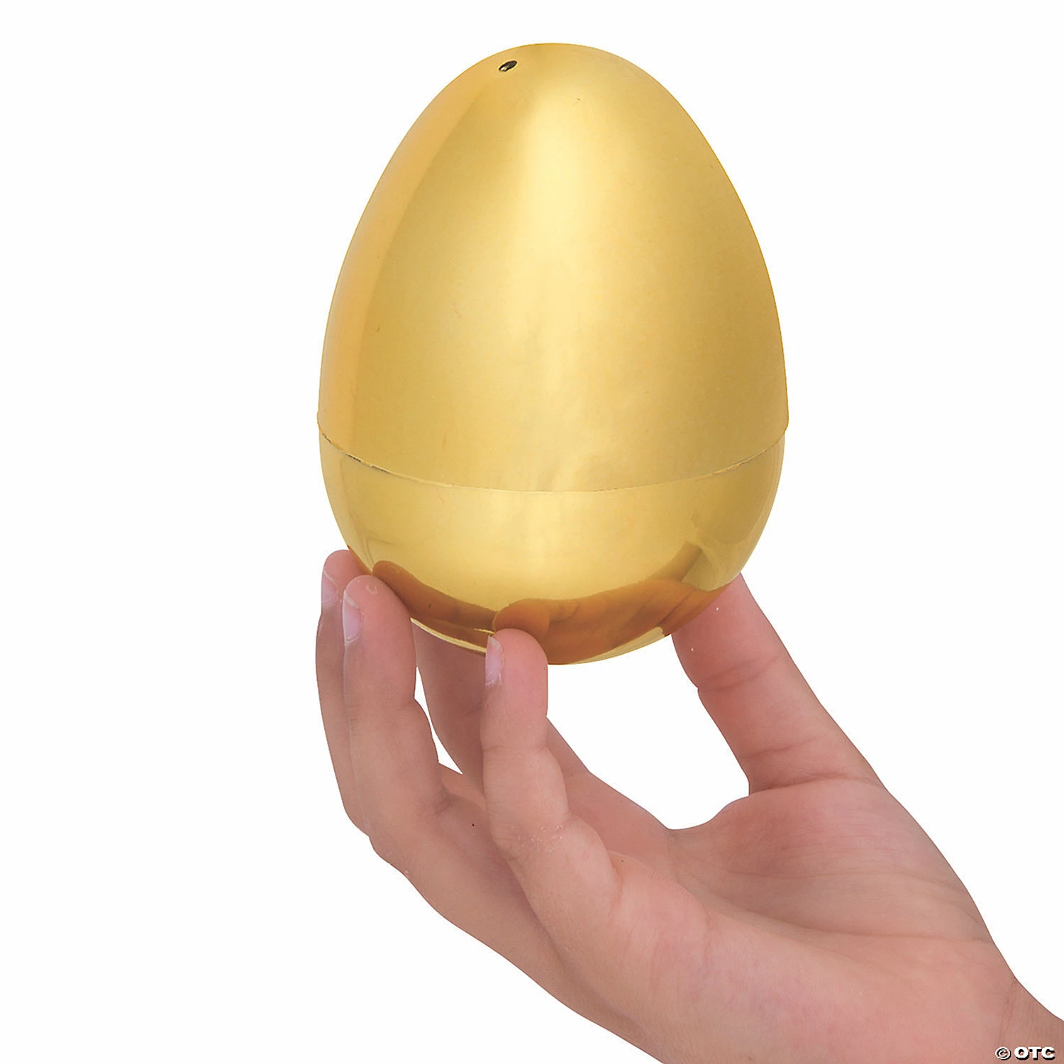 Coupon 😉 4 1/2" Metallic Gold Plastic Easter Eggs - 6 Pc. ⌛ 2 Coupon 😉 4 1/2" Metallic Gold Plastic Easter Eggs - 6 Pc. ⌛ - Image 2