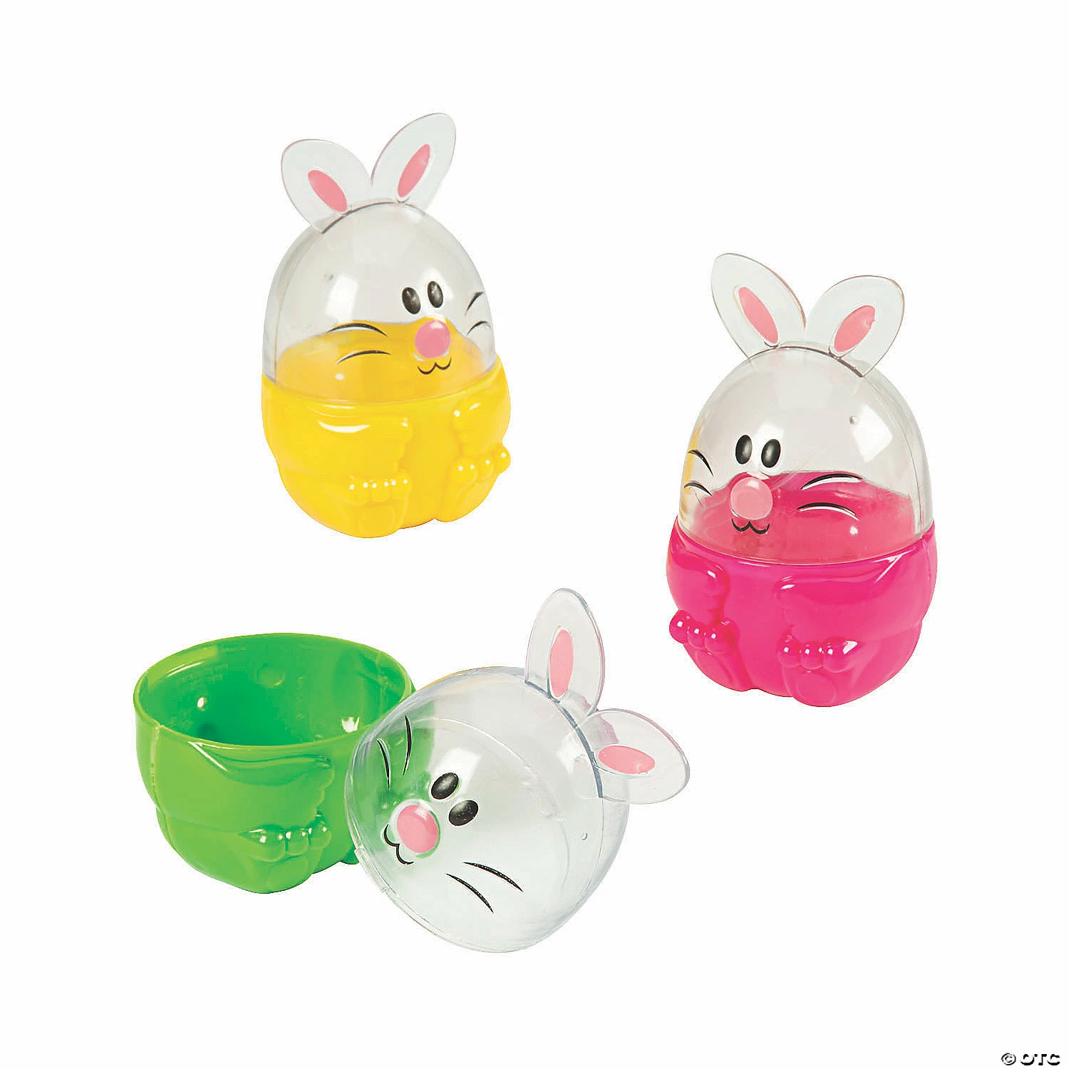 Brand new ⌛ 4" Bunny Plastic Easter Eggs - 12 Pc. ⌛ 1 Brand new ⌛ 4" Bunny Plastic Easter Eggs - 12 Pc. ⌛