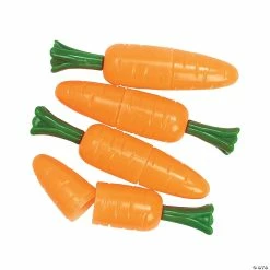 Flash Sale ๐งจ 5 1/2" Jumbo Carrot Plastic Easter Eggs - 12 Pc. ๐