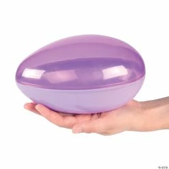 Coupon ⌛ 7" Fillable Pastel Plastic Easter Eggs - 12 Pc. ✔️ -Oriental Trading Store 7 fillable pastel plastic easter eggs 12 pc 13758808 a01