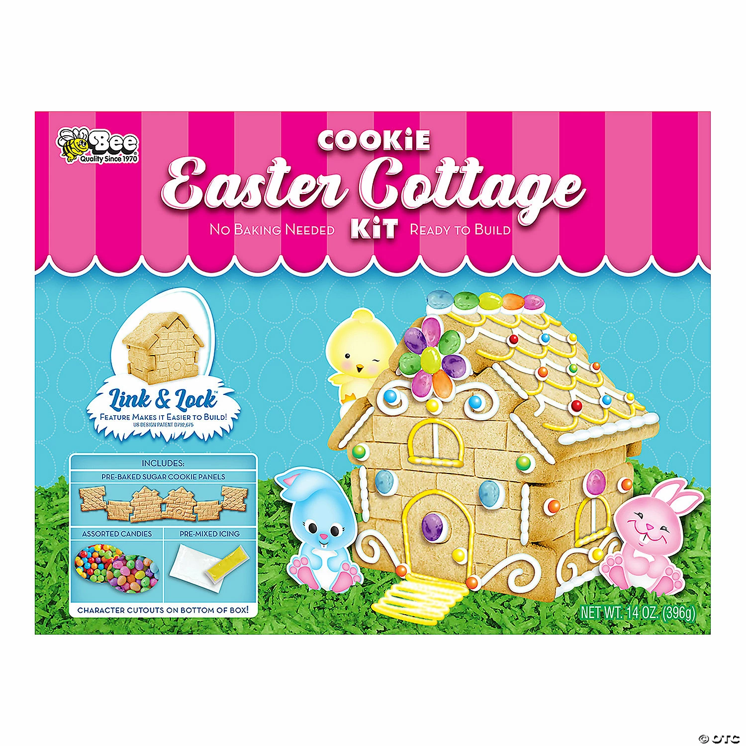Deals 💯 Bee® Easter Cookie Cottage Kit - Makes 1 ✔️ 1 Deals 💯 Bee® Easter Cookie Cottage Kit - Makes 1 ✔️