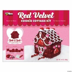 Cheapest 🌟 Bee® Red Velvet Cookie Cottage Kit - Makes 1 🔔