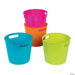 Best deal ✨ Bright Colorful Bucket Assortment - 4 Pc. ⭐