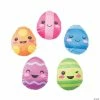 Best Sale 🥰 Bulk Easter Multicolored Stuffed Easter Egg Characters - 50 Pc. 🤩