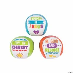 Hot Sale ✨ Bulk He Lives Kick Ball Assortment - 50 Pc. ❤️