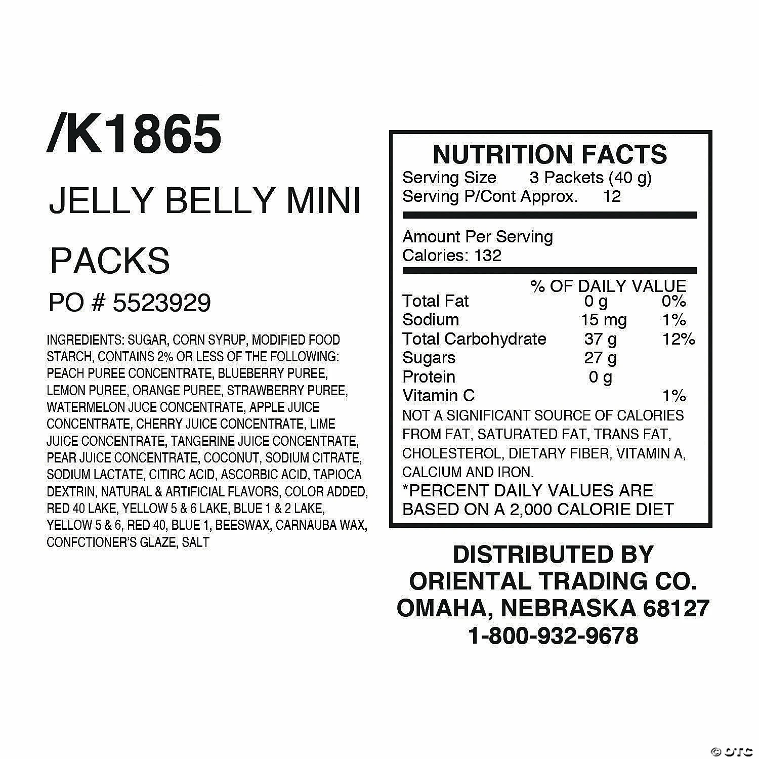 Best deal ✨ Bulk Jelly Belly® Mini Packs - 300 Pc. 🤩 4 Best deal ✨ Bulk Jelly Belly® Mini Packs - 300 Pc. 🤩 - Image 4