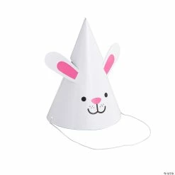 Best Pirce 😍 Bunny Party Cone Hats - 12 Pc. 👍