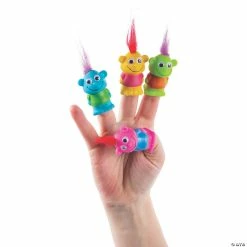 Best Sale 🤩 Crazy Hair Finger Puppets - 12 Pc. ✔️