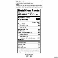 Cheap ✔️ Cross-Shaped Swirl Lollipops - 12 Pc. ✨ -Oriental Trading Store cross shaped swirl lollipops 12 pc 5 1345 a05