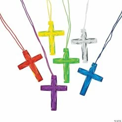 Budget 💯 Crystal Cross Necklaces - 48 Pc. ❤️