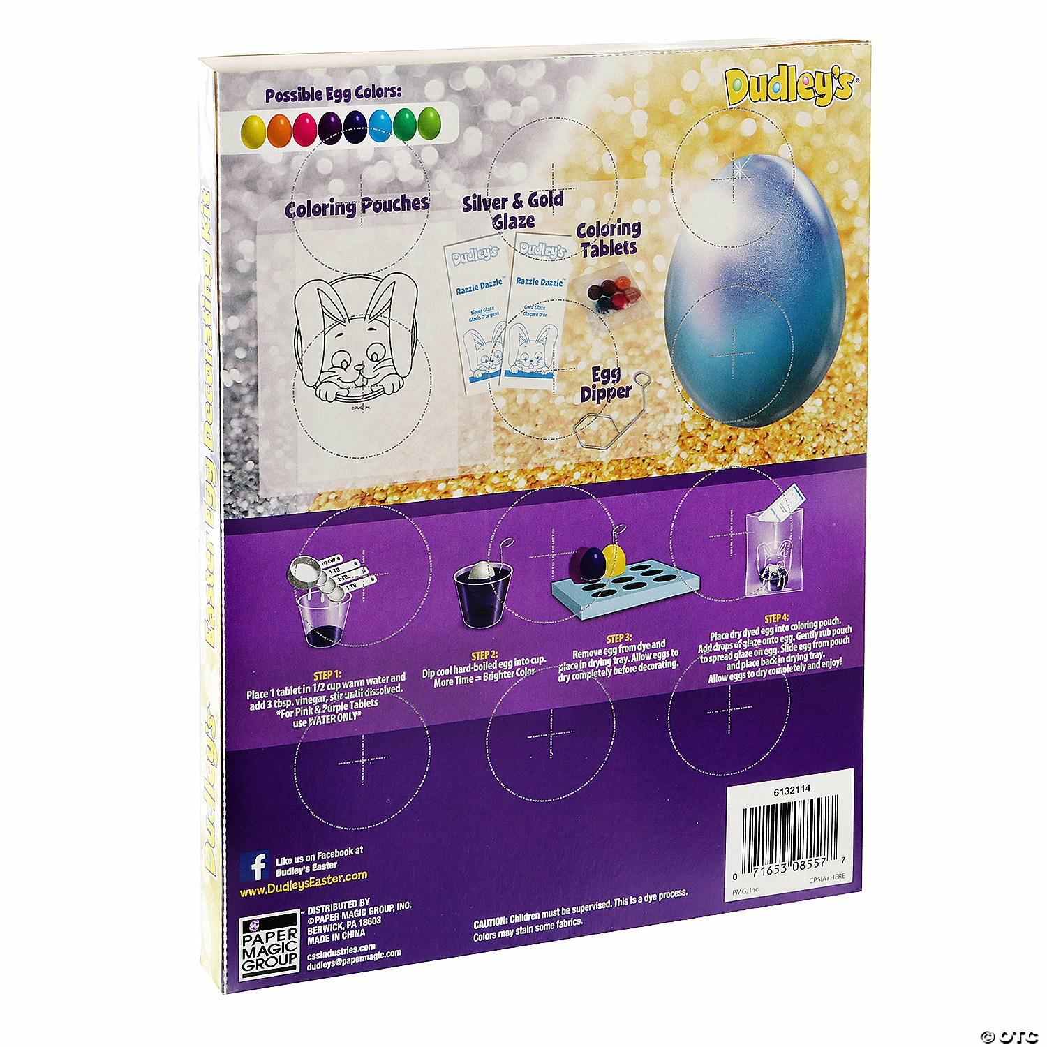 New 😍 Dudley’s® Glitz & Glimmer Egg Decorating Kit ⭐ 2 New 😍 Dudley’s® Glitz & Glimmer Egg Decorating Kit ⭐ - Image 2