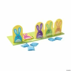 Wholesale 😀 Easter Bunny Bean Bag Toss Game ⌛ -Oriental Trading Store easter bunny bean bag toss game14095260 a02