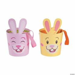 Deals 🔥 Easter Bunny-Shaped Buckets - 4 Pc. ❤️