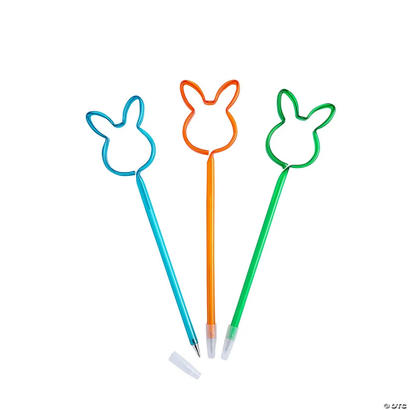 New ⭐ Easter Bunny-Shaped Pens - 12 Pc. 🛒 1 New ⭐ Easter Bunny-Shaped Pens - 12 Pc. 🛒