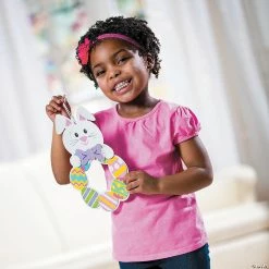 Best Pirce ⭐ Easter Bunny Wreath Craft Kit- Makes 12 🤩 7 Best Pirce ⭐ Easter Bunny Wreath Craft Kit- Makes 12 🤩 -Oriental Trading Store easter bunny wreath craft kit makes 1213722365 a03