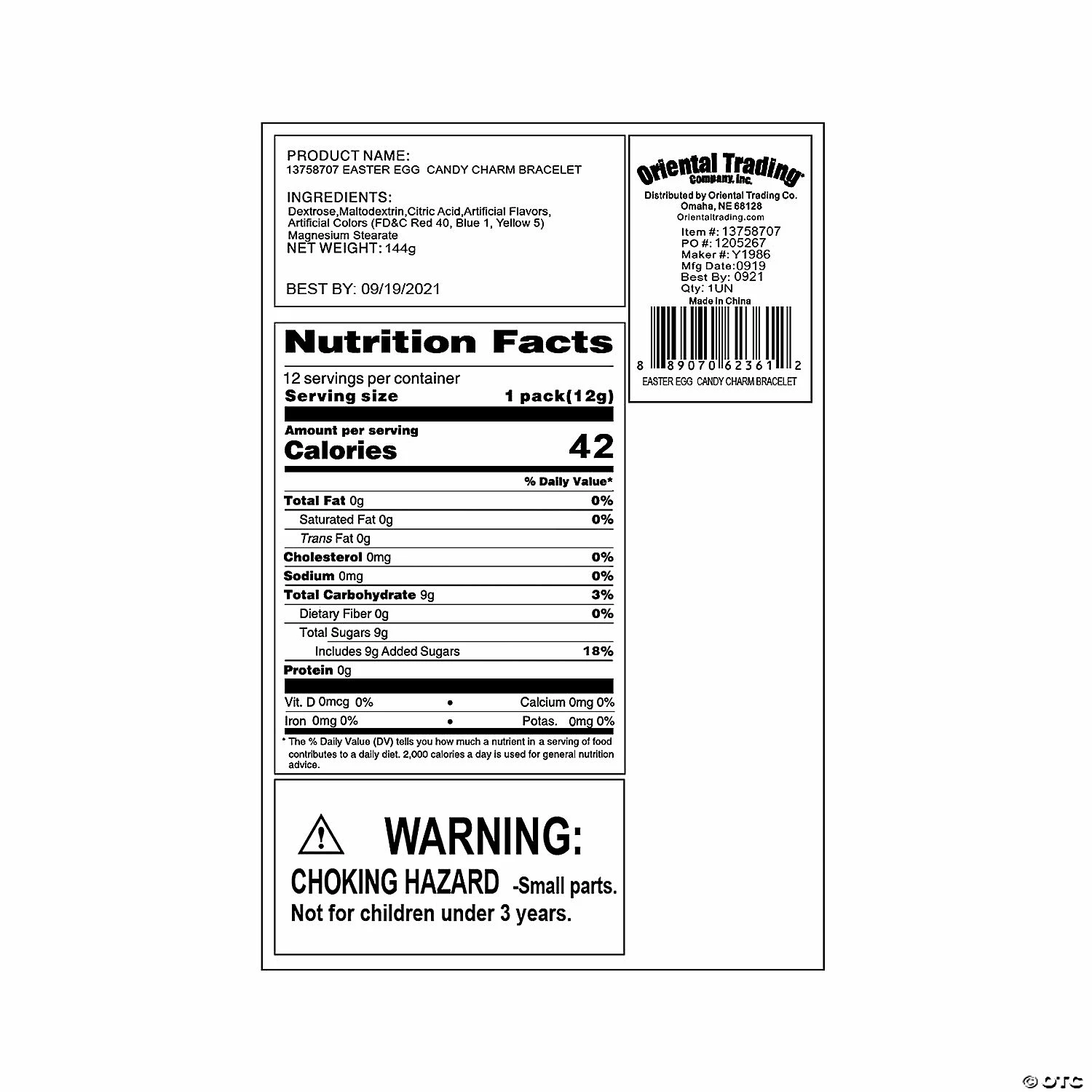 Promo ⭐ Easter Egg 🎉 Candy Bracelets - 12 Pc. 👏 2 Promo ⭐ Easter Egg 🎉 Candy Bracelets - 12 Pc. 👏 - Image 2