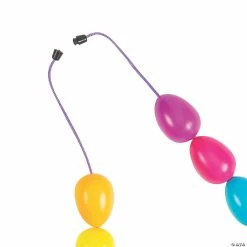 Best deal 👍 Easter Egg Necklaces - 12 Pc. ✔️ -Oriental Trading Store easter egg necklaces 12 pc 13936537 a02