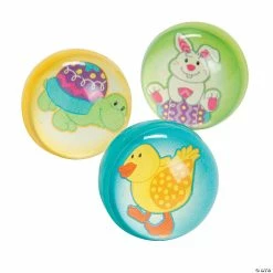 Promo 💯 Easter Friends Bouncy Ball Assortment - 12 Pc. 😍