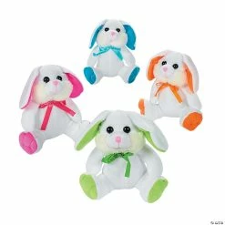 Best reviews of 🥰 Easter Long-Eared White Stuffed Bunnies - 12 Pc. ✔️