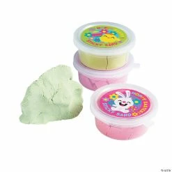 Best reviews of 😀 Easter Pastel Sticky Sand Slime - 12 Pc. 🎉