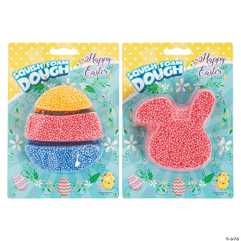 Best Sale ⌛ Easter Squish Foam Dough - 12 Pc. 🧨 1 Best Sale ⌛ Easter Squish Foam Dough - 12 Pc. 🧨