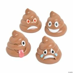 Wholesale ✨ Emoji Poop Characters - 12 Pc. ✔️