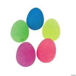 Best reviews of ✔️ Glow-in-the-Dark Swirl Egg-Shaped Ball Assortment - 12 Pc. 🔔