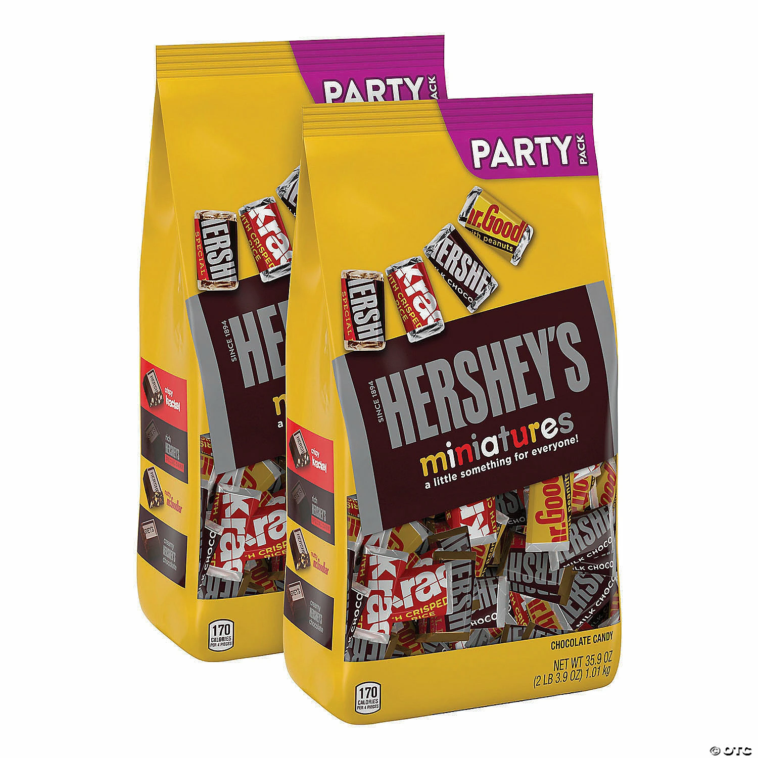Best Sale ⭐ Hershey Chocolate Miniatures Mix Assortment, 35.9 oz, 2 Count ❤️ 1 Best Sale ⭐ Hershey Chocolate Miniatures Mix Assortment, 35.9 oz, 2 Count ❤️