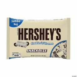 Outlet 🎉 HERSHEY'S Snack Size Cookies 'n' Creme Bars, 17.1 oz, 2 Pack ✔️
