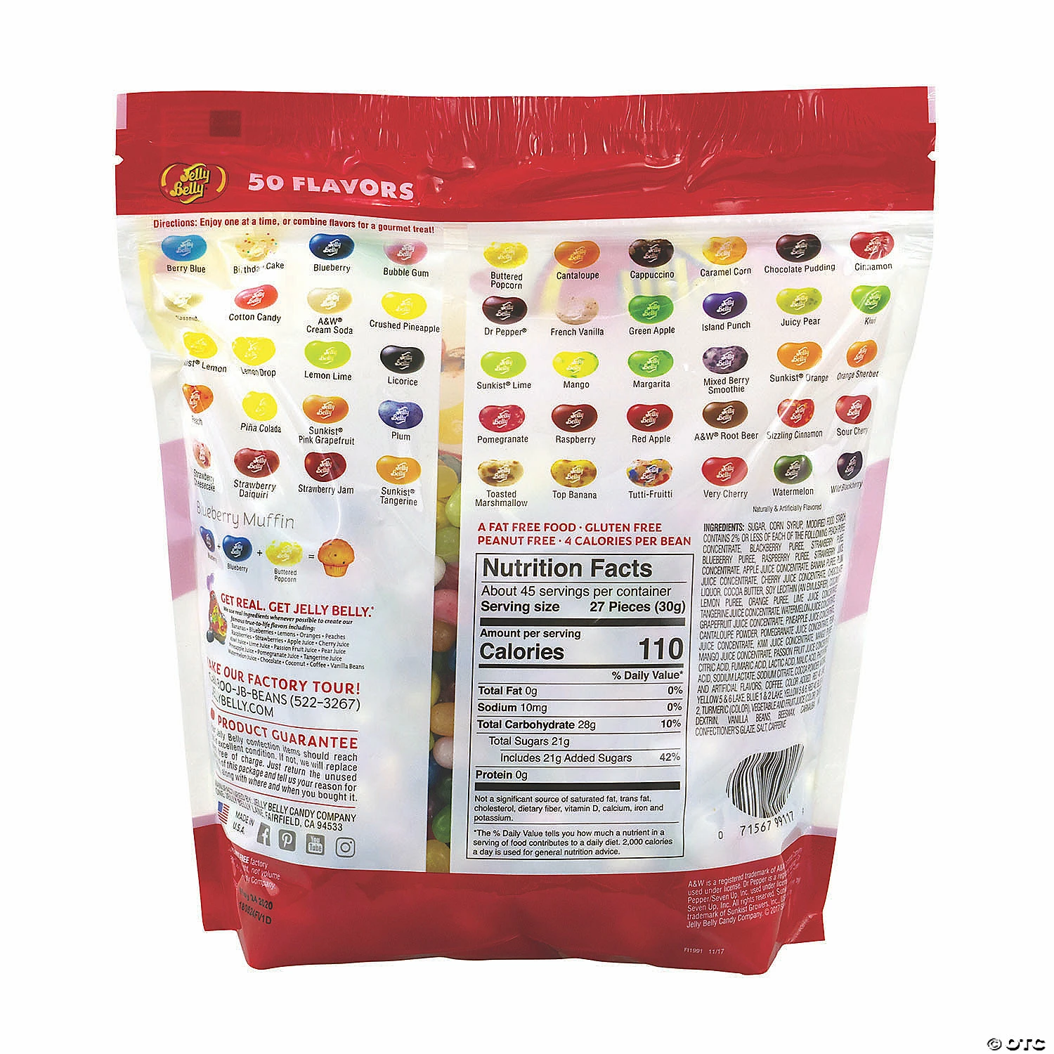 Discount ⌛ JELLY BELLY 50 Flavors Jelly Beans Assortment, 3 lb ⌛ 2 Discount ⌛ JELLY BELLY 50 Flavors Jelly Beans Assortment, 3 lb ⌛ - Image 2