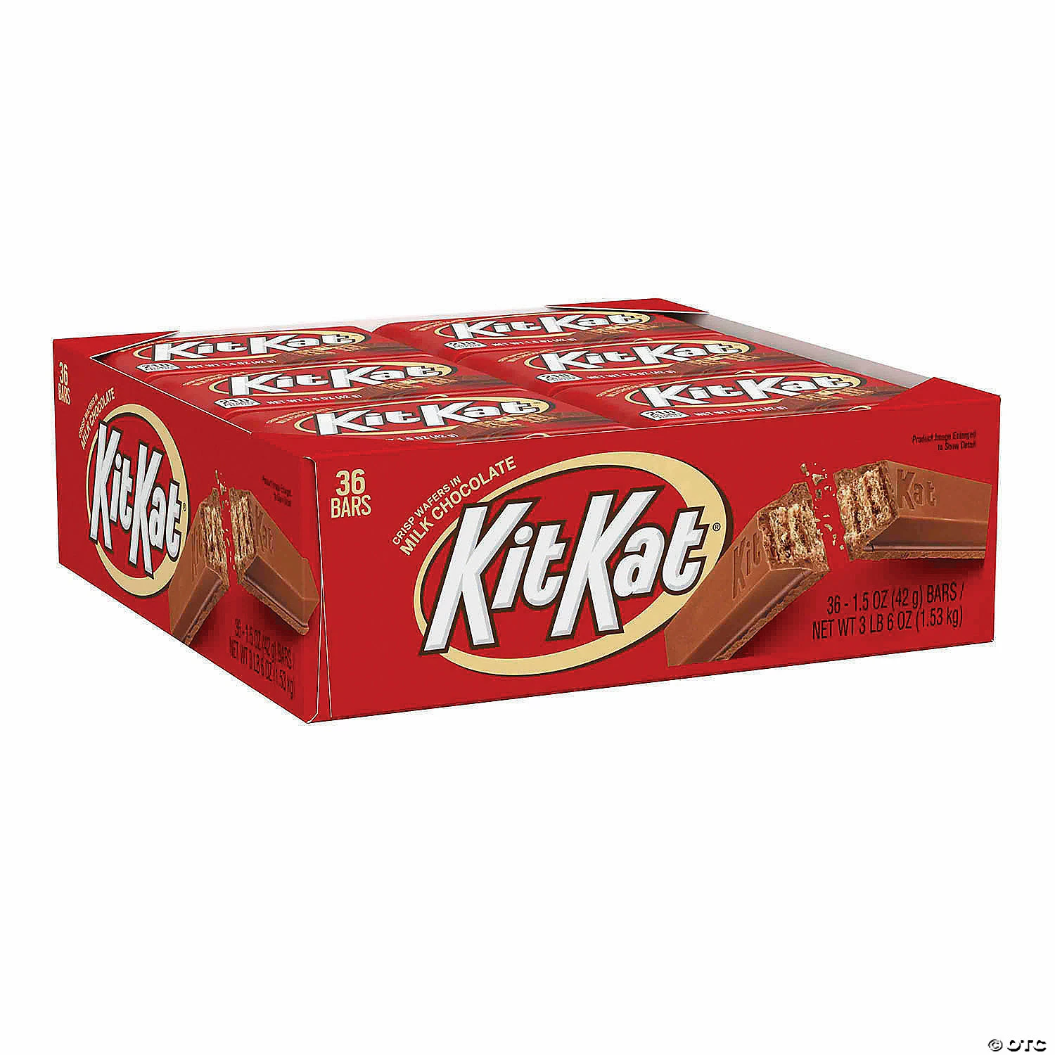 Discount 💯 KIT KAT Full Size Wafer Bars, 1.5 oz, 36 Count ⭐ 1 Discount 💯 KIT KAT Full Size Wafer Bars, 1.5 oz, 36 Count ⭐