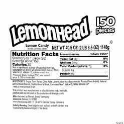 Best reviews of 🔥 Lemonhead® Hard Candy Tub - 150 Pc. ✔️ 5 Best reviews of 🔥 Lemonhead® Hard Candy Tub - 150 Pc. ✔️ -Oriental Trading Store lemonhead sup sup hard candy tub 150 pc 13907985 a05