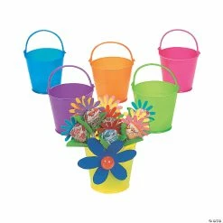 Cheapest 🤩 Mini Colored Favor Pails - 12 Pc. 🥰 -Oriental Trading Store mini colored favor pails 12 pc 12 308 a03