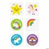 Hot Sale ⌛ Rainbow Unicorn Temporary Tattoos - 72 Pc. ❤️