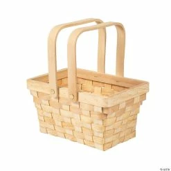 Coupon ❤️ Rectangular Basket with Top Handles ✔️